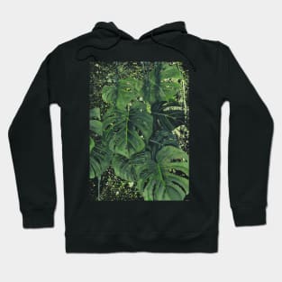 Abstract Monstera 2 Hoodie